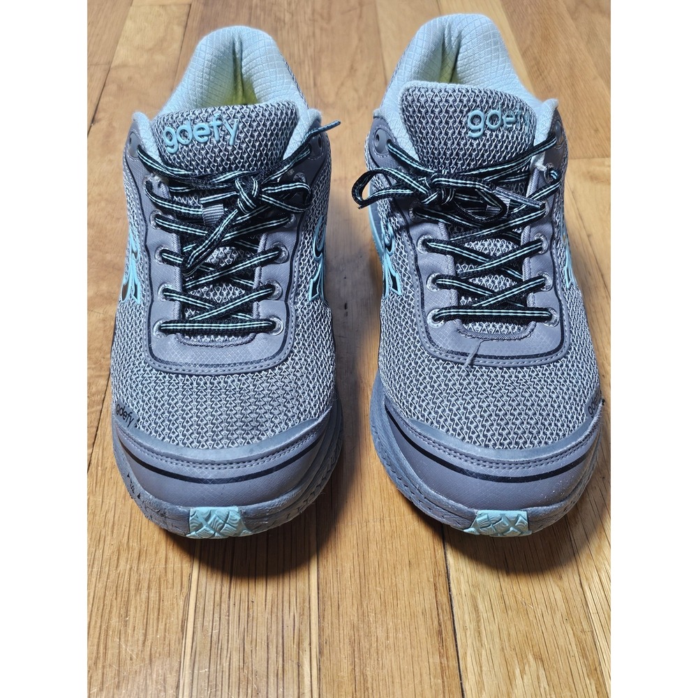 Gravity Defyer Womens GDEFY Mighty Walk Gray/Blue Athletic Walking Shoes Size 11